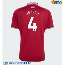 Maglie da calcio Manchester United Matthijs de Ligt #4 Prima Maglia 2026-27 Manica Corta